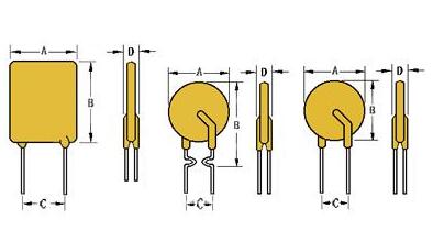 Application of self recovery fuse overcurrent protection